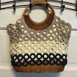 I.N.C. International Concepts Crochet Multi Circles Crossbody